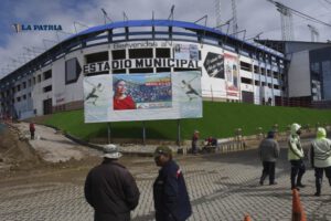 Estadio de Villa Ingenio en inspección para Copa Libertadores