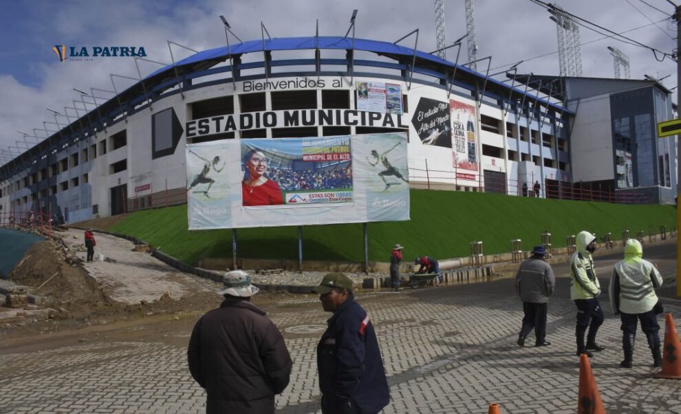 Estadio de Villa Ingenio en inspección para Copa Libertadores