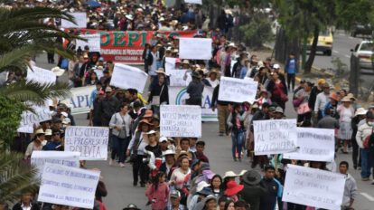 Pérdidas por bloqueos en Bolivia
