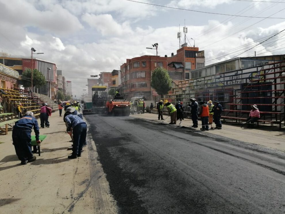Carnaval de Oruro: trabajos intensivos para garantizar calles impecables