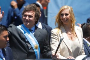 Karina Milei, secretaria general de la Presidencia de Argentina