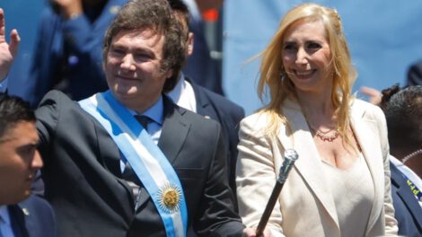 Karina Milei, secretaria general de la Presidencia de Argentina