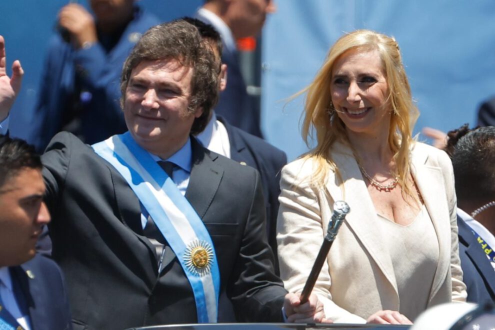 Karina Milei, secretaria general de la Presidencia de Argentina