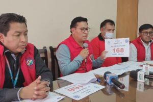 Línea gratuita 168 para emergencias durante el Carnaval de Oruro