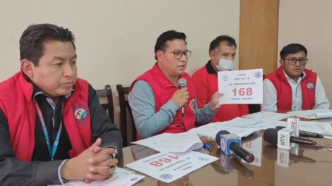 Línea gratuita 168 para emergencias durante el Carnaval de Oruro