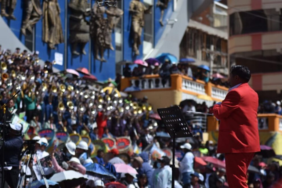 El XXII Festival de Bandas en Oruro