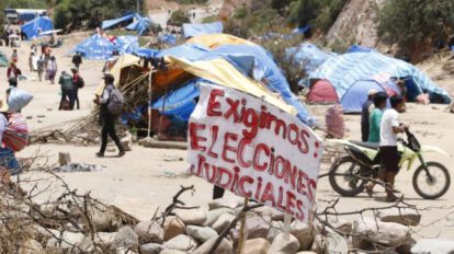 Bloqueo en Parotani persiste y anuncian incremento de protestas desde el lunes