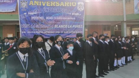 Inauguración gestión educativa 2024 en Oruro