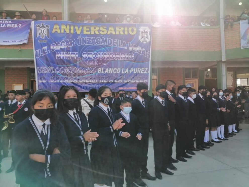 Inauguración gestión educativa 2024 en Oruro