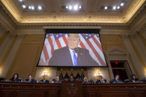Donald Trump en audiencia del Comité Selecto sobre el asalto al Capitolio