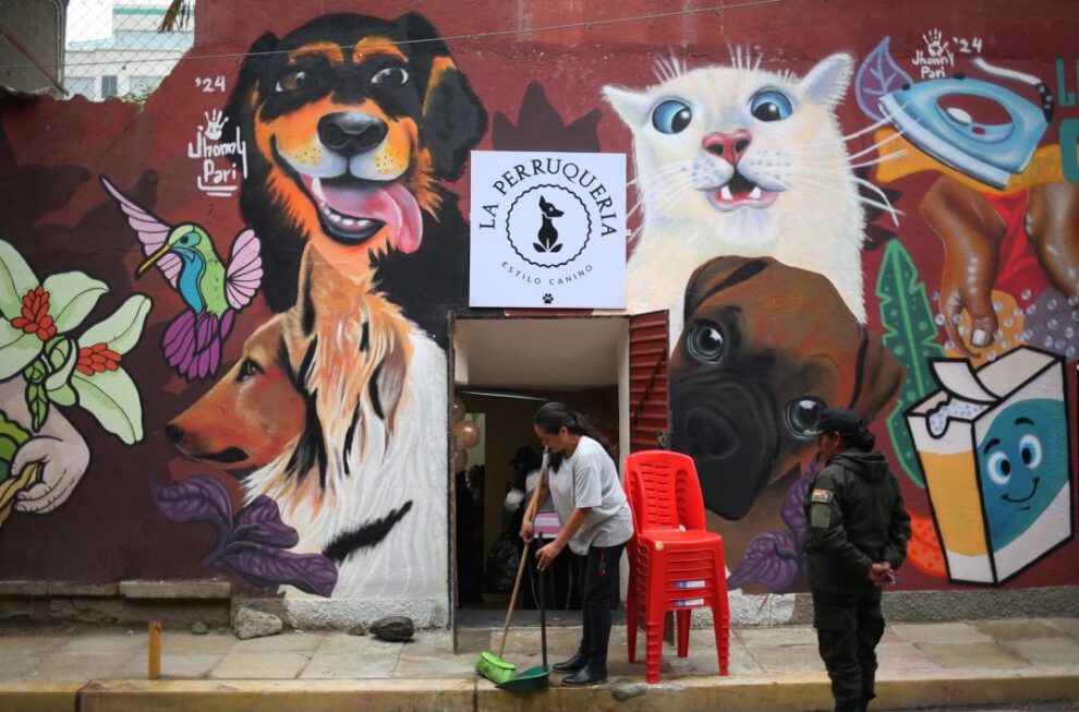 Peluquería canina en prisión para reinserción social