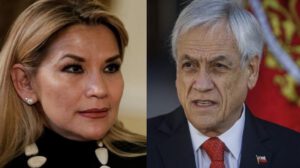 Jeanine Añez condolencias Sebastián Piñera
