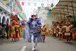 Carnaval de Oruro, declarado por la UNESCO Obra Maestra del Patrimonio Oral e Intangible de la Humanidad