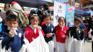 Alimento Complementario para estudiantes en Oruro