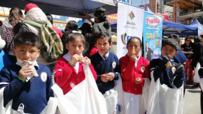 Alimento Complementario para estudiantes en Oruro