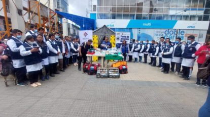 Atención sanitaria en Carnaval de Oruro