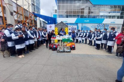 Atención sanitaria en Carnaval de Oruro