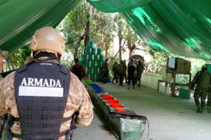 Operativo antidrogas en Bolivia