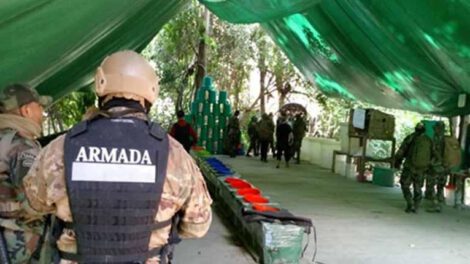 Operativo antidrogas en Bolivia