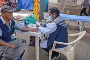 Atención médica durante el Carnaval de Oruro