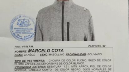Conscripto desaparecido Marcelo Cota aparece con vida en Oruro