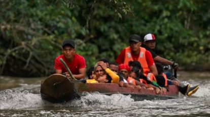 Crisis migratoria venezolana en la selva del Darién