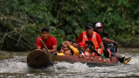 Crisis migratoria venezolana en la selva del Darién