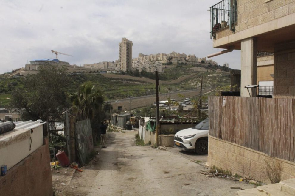 Expansión de colonias en Jerusalén Este
