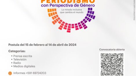 Premio Nacional de Periodismo con Perspectiva de Género
