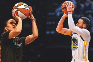 Stephen Curry vs Sabrina Ionescu en el All-Star