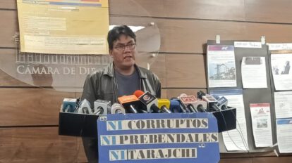 Inconstitucionalidad de proyectos de ley según Héctor Arce del MAS