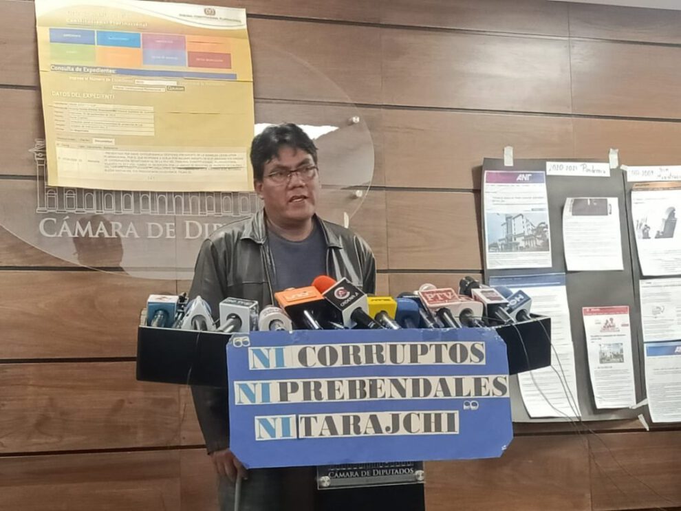 Inconstitucionalidad de proyectos de ley según Héctor Arce del MAS