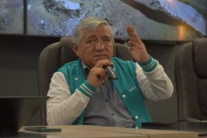 Deslizamiento de tierra en La Paz