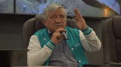 Deslizamiento de tierra en La Paz