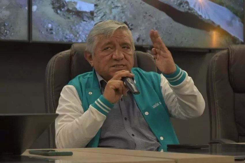 Deslizamiento de tierra en La Paz