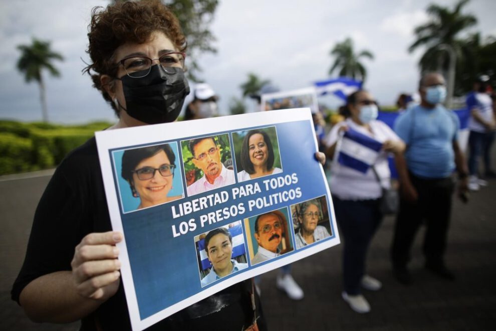 Presos políticos en Nicaragua