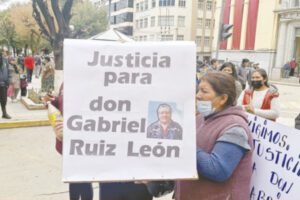 Justicia por Gabriel Ruiz tras marcha de familiares y amigos