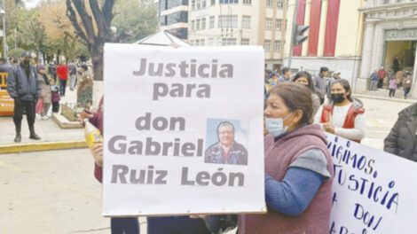 Justicia por Gabriel Ruiz tras marcha de familiares y amigos