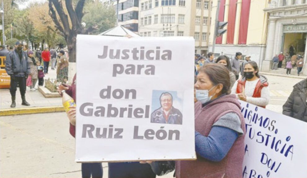 Justicia por Gabriel Ruiz tras marcha de familiares y amigos