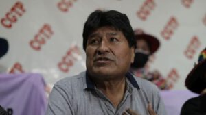 Evo Morales visita Perú