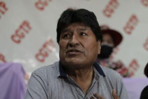 Evo Morales visita Perú