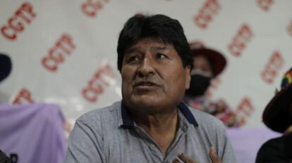 Evo Morales visita Perú