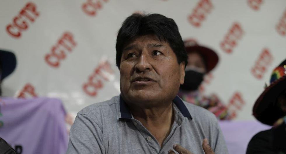 Evo Morales visita Perú