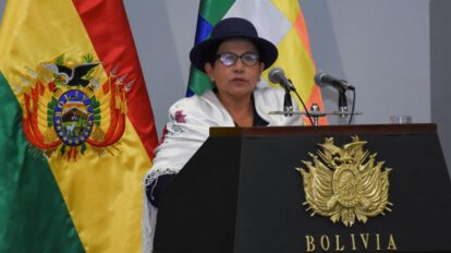 Bolivia presidencia plataforma contra trata de personas