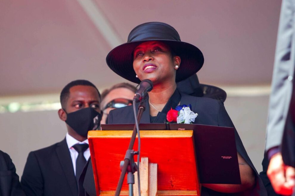 Martine Moïse, viuda del presidente Jovenel Moïse, acusada de complicidad en magnicidio