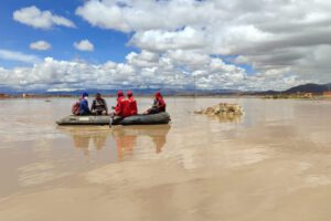 Alerta roja en Oruro por inundaciones