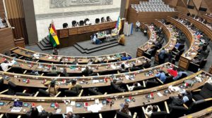 Cámara Baja de Bolivia con 36 senadores y 130 diputados