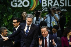Reunión del G20 en Río de Janeiro con Brasil llamando a la paz mundial