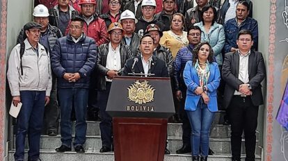 Incremento salarial COB presentado por la Central Obrera Boliviana