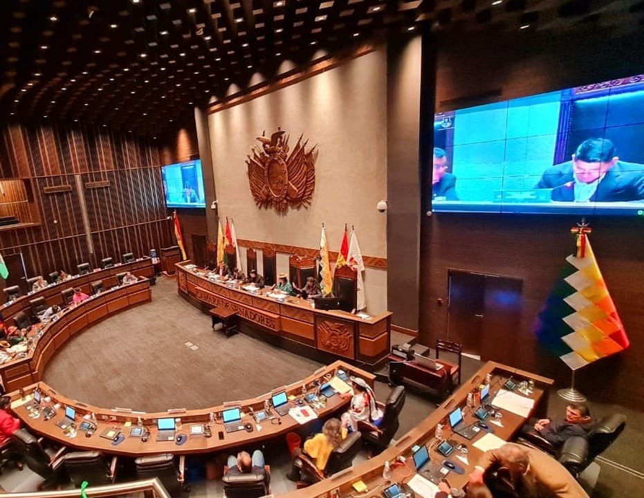 Voto electrónico en el Senado